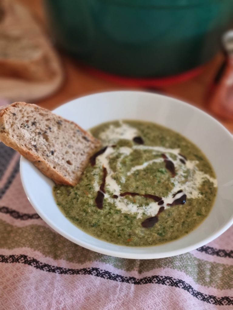 mushrooms soup